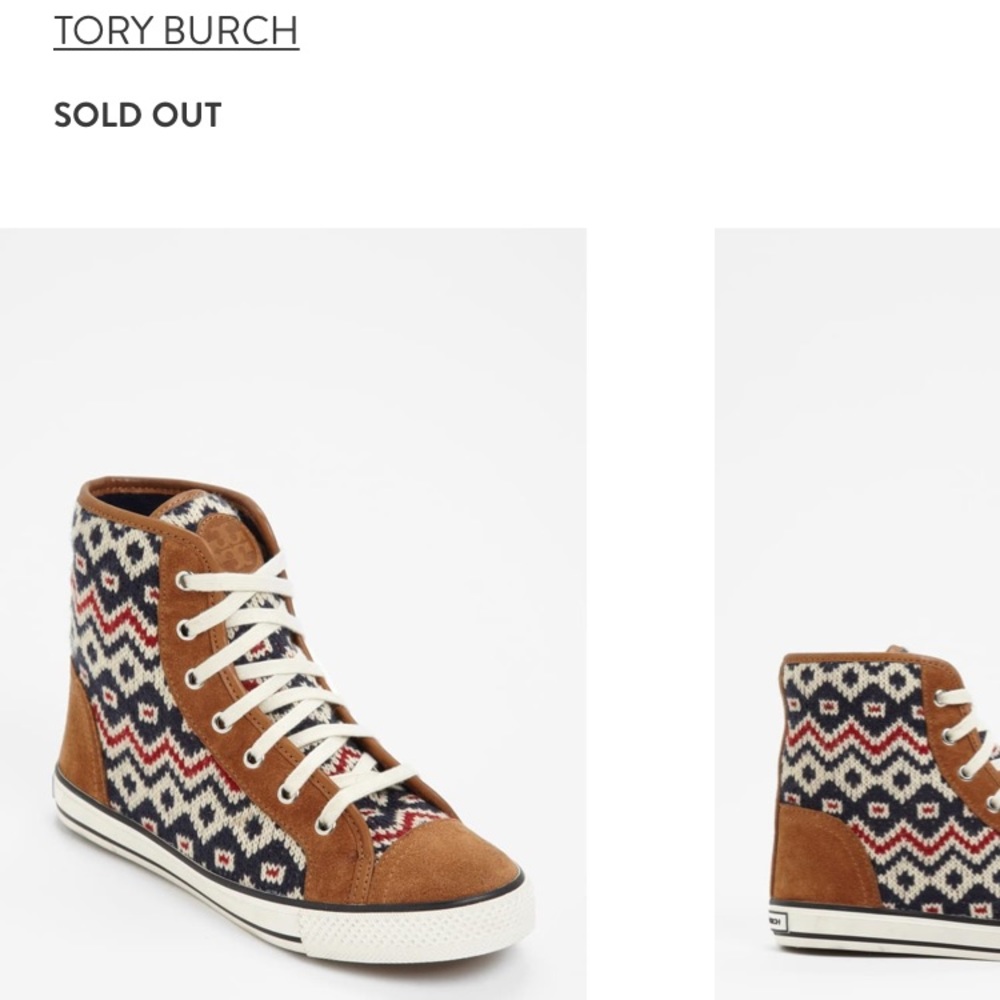 Tory Birch Noah Sneakers - Barely Used Size 8